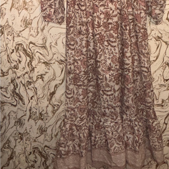 ** SOLD** Ruffled Maxi Dress - Picture 5 of 5